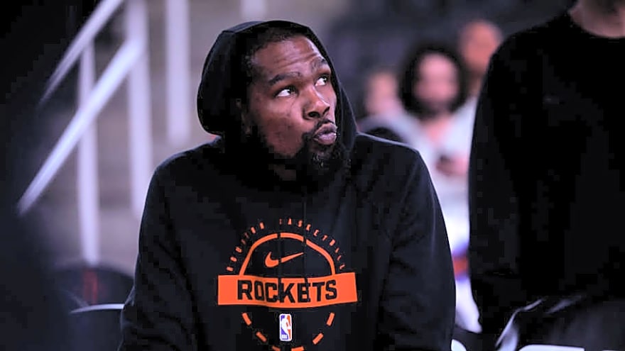 Rockets' Kevin Durant Wears New KD 19 Colorway During Recent Victory