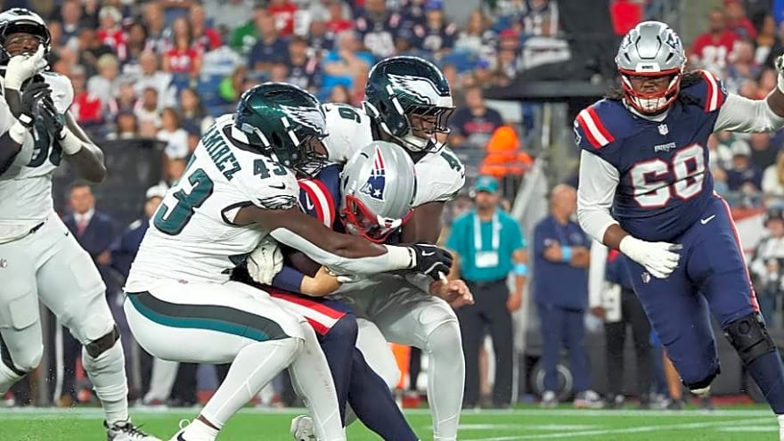 Overreactions From Eagles Preseason Loss to Patriots: Joshua Weru Deserving of Roster Spot?