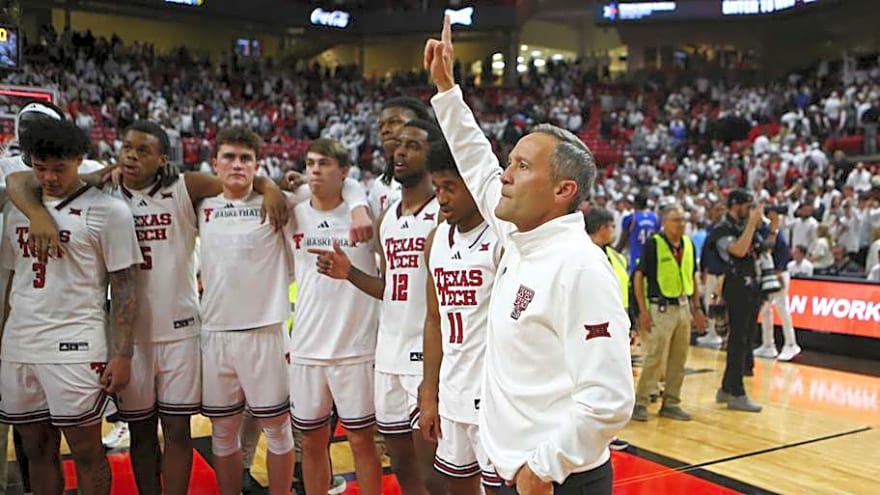 Grant McCasland Reacts After Texas Tech Draws Akron In NCAA Tournament