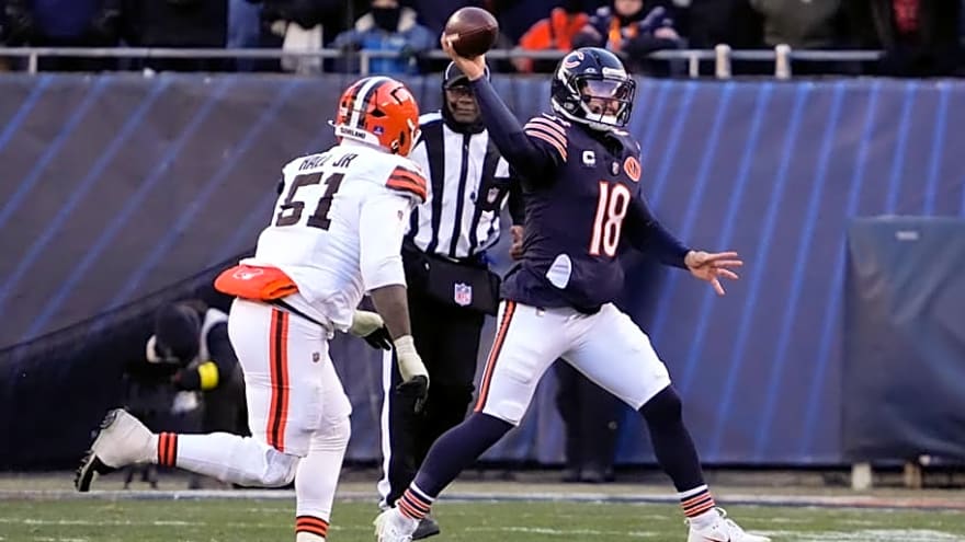 Caleb Williams makes history against the Browns