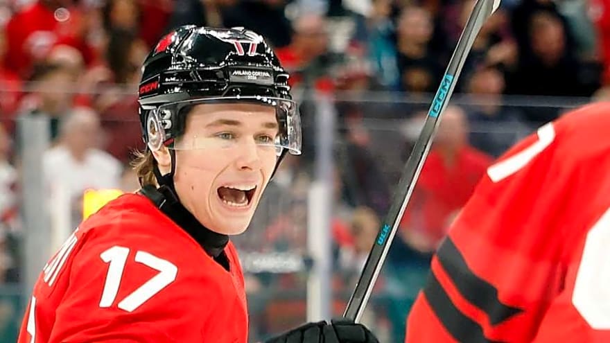 Sharks' Macklin Celebrini Shines Despite Canada's Heartbreak