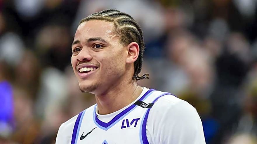 Jazz Update Keyonte George's Status After Injury vs Knicks