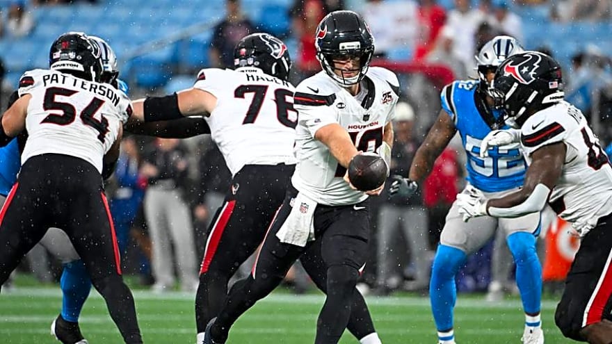 Stock Up, Stock Down After Texans' 13-16 Preseason Loss to Panthers