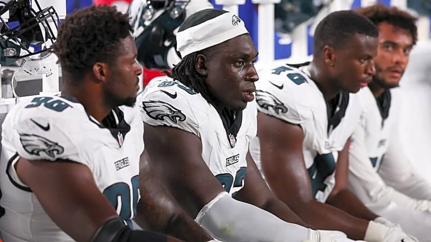Eagles Announce Initial 53-Man Roster: Philly Makes Surprise at QB, Uar Bernard, Joshua Weru
