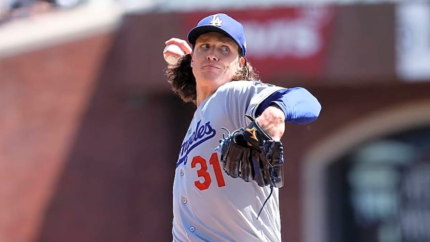 Dodgers' Tyler Glasnow Lagging Well Behind Blake Snell in Return Timeline