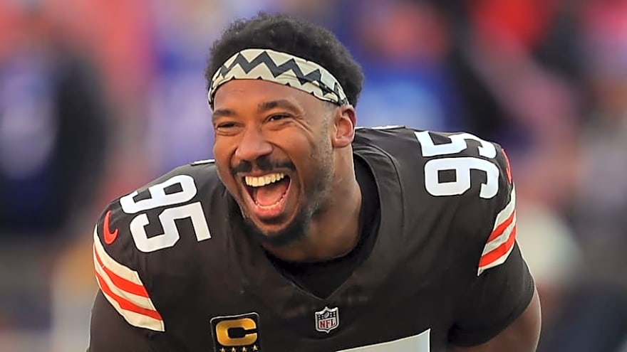 Aaron Donald Explains Why Browns’ Myles Garrett Should Hold Out Hope for Super Bowl
