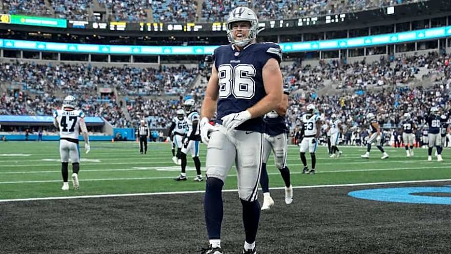 Cowboys TE Luke Schoonmaker is in concussion protocol after Tuesday&#39;s practice