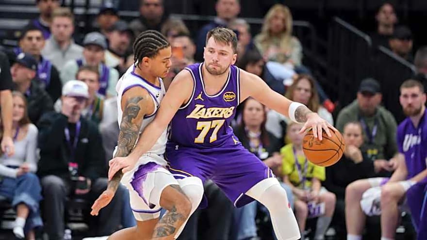 Luka Doncic Makes Elite Lakers History with Triple-Double vs Jazz