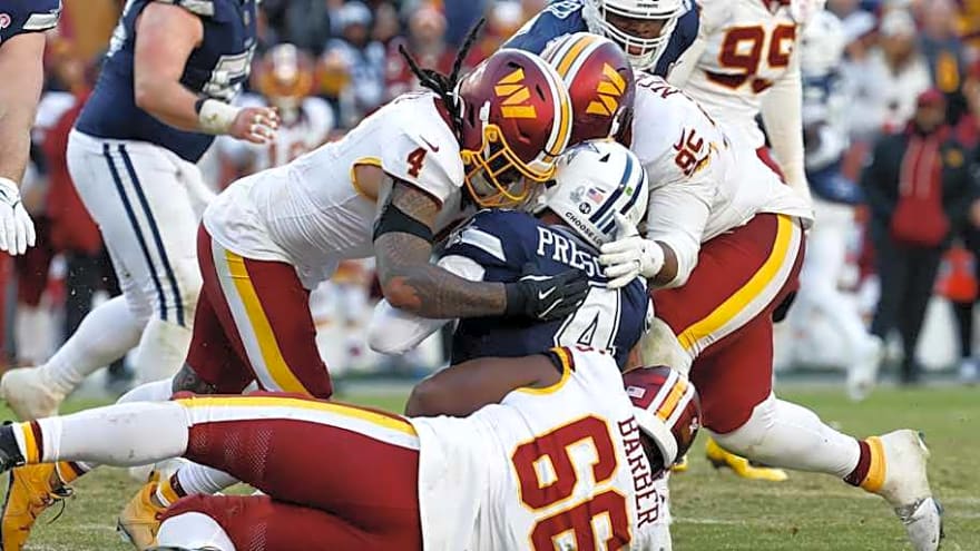 Commanders physicality likened to 'heavyweight title fight'