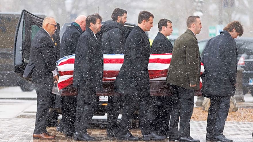 Sights and Sounds from Lou Holtz’s Funeral at Notre Dame