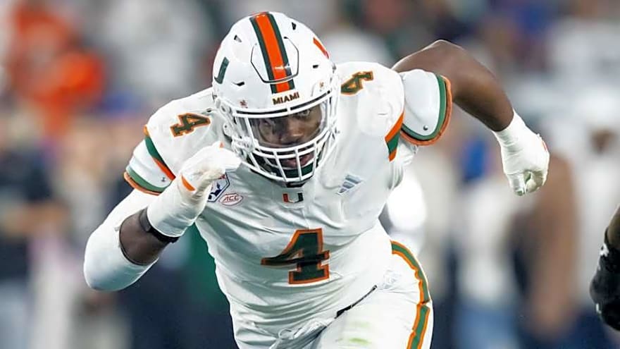Future Miami First Round Pick Honor with Nation's Top Defensive Award