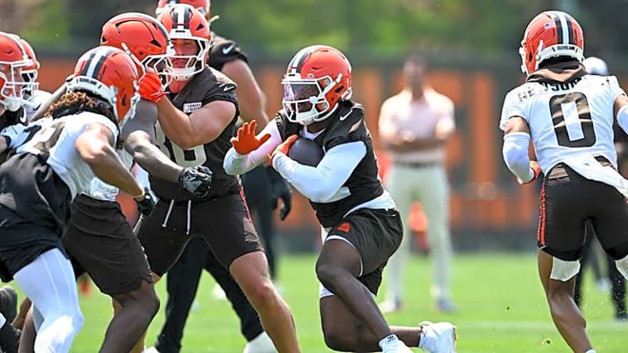 Browns have a clear vision for this rookie RB