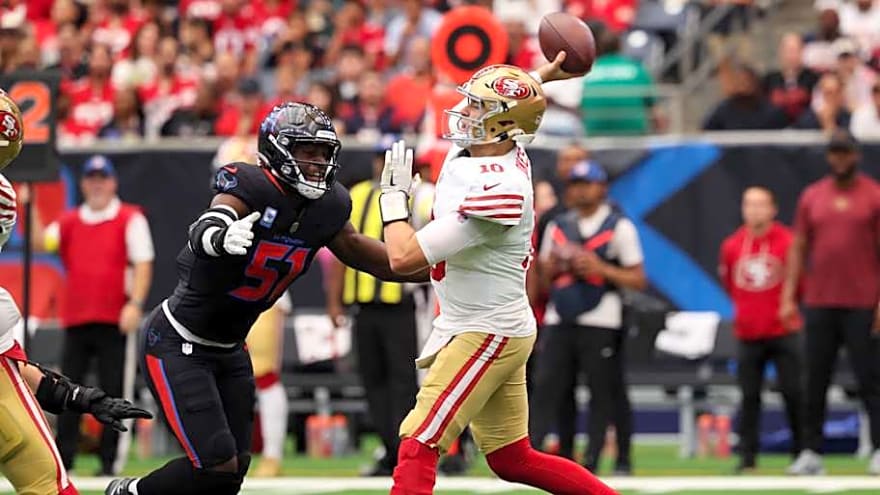 3 Instant Takeaways From the 49ers&#39; 26-15 Loss to the Texans