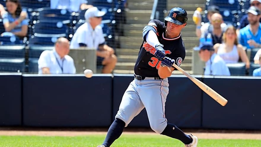 Tigers Kerry Carpenter Concerns Continue To Rise With Key Stat Lagging