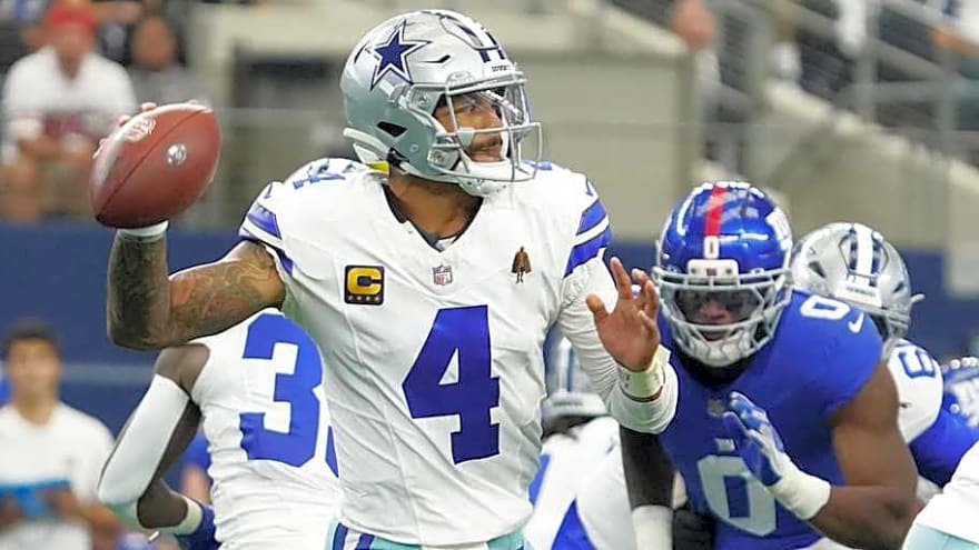 Cowboys-Giants opening Week 18 odds strongly favor great end to season