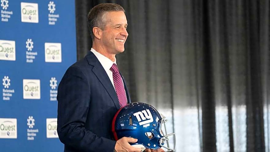 Giants Unveil John Harbaugh's Full Assistant Coaching Staff