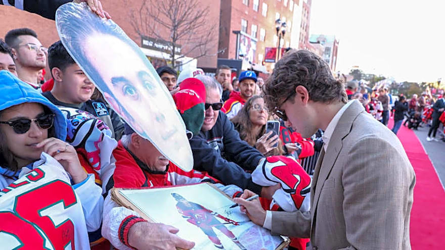 Devil Star Shouts Out Fans After Home Opener