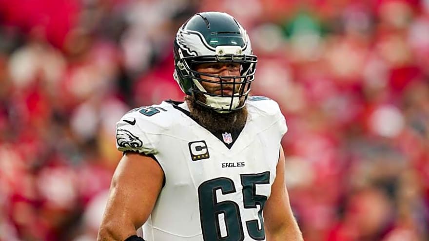 Eagles Get Hope With Wild Lane Johnson Workout Video