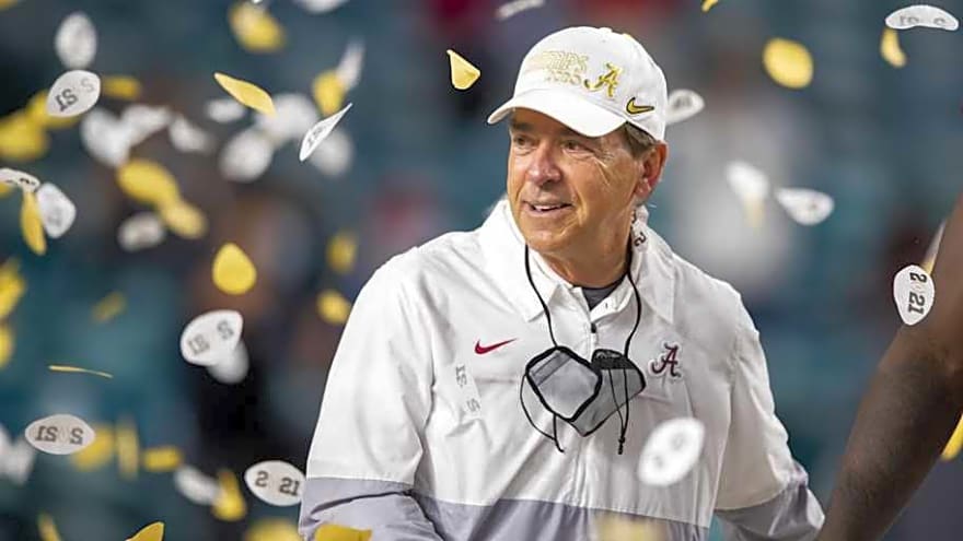 Nick Saban to be Honored During Alabama-Vanderbilt Matchup