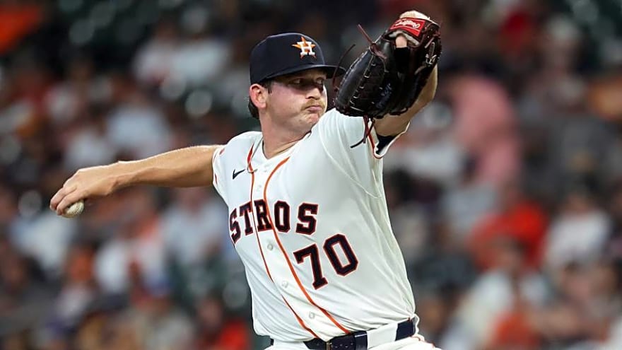 Ethan Pecko’s Debut Helps Astros Tie Franchise High for Starting Pitching Use