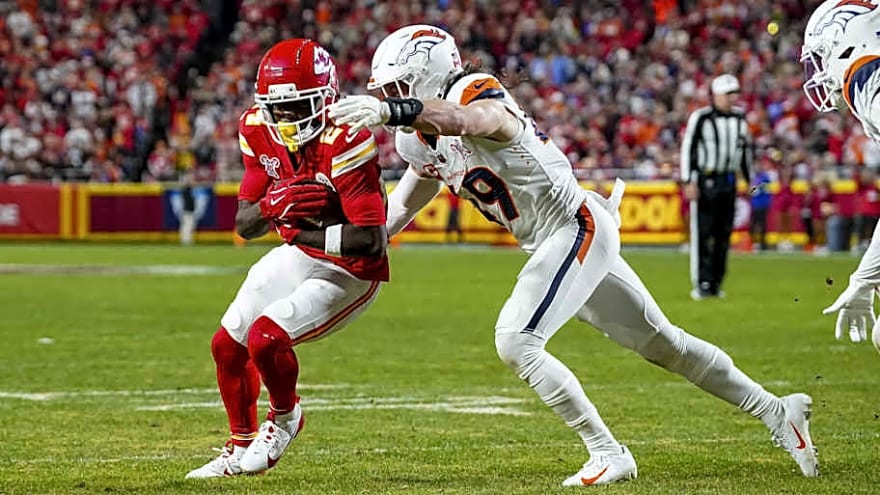 Chiefs’ Oladokun, Smith Break Down Shared First NFL Touchdown