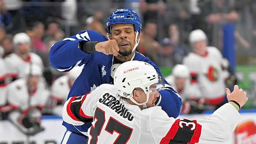 Maple Leafs Trade Veteran Enforcer to Sharks