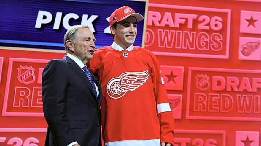 Detroit Red Wings Prospect Pool Takes Major Leap After 2026 NHL Draft