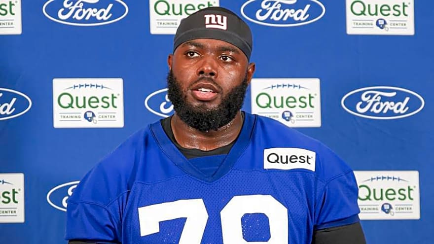 NY Giants LT Andrew Thomas Playing It Cautiously About Week 1 