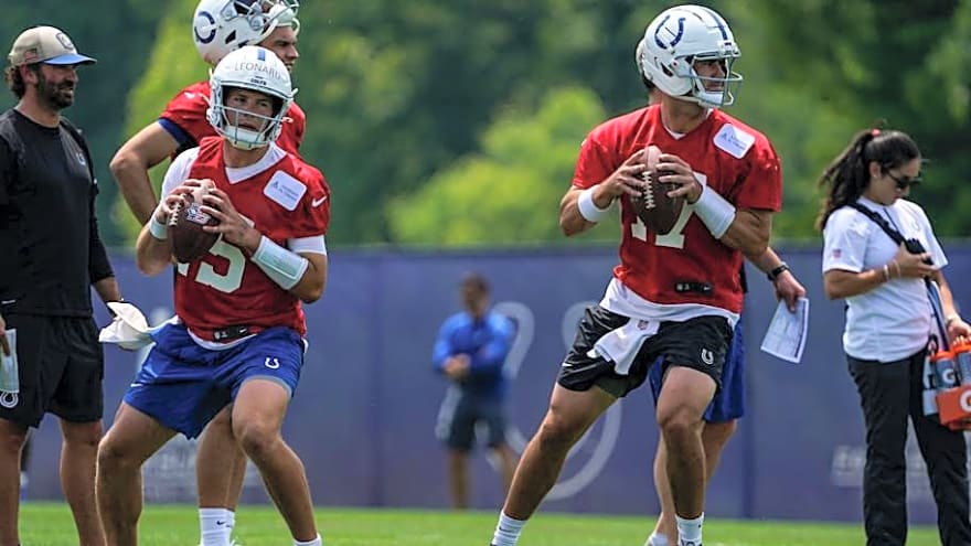 Colts Qs: Is Daniel Jones Firmly QB1 vs. Anthony Richardson?