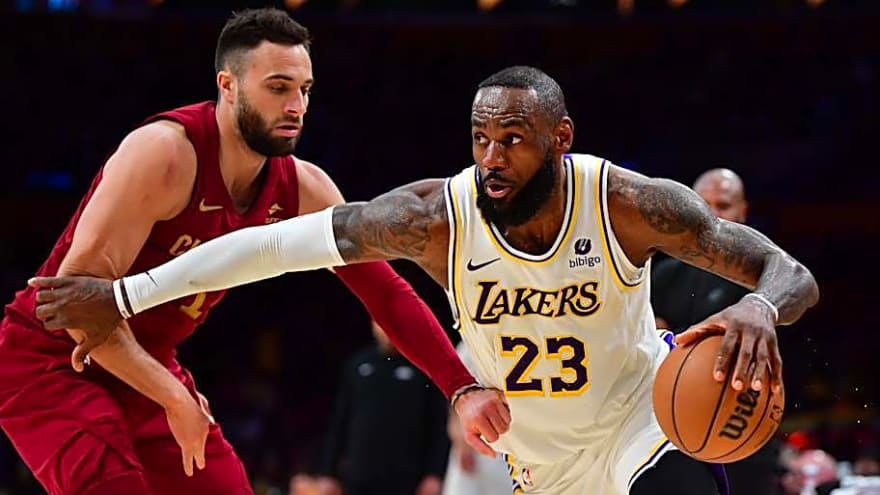 LeBron James Receives Final Injury Designation for Lakers vs. Cavs