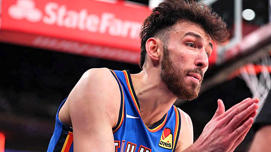 OKC Thunder Roll Out Traditional Starting Lineup vs. Knicks