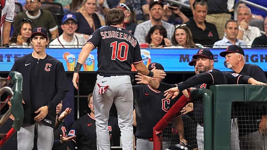 Daniel Schneemann's Clutch Two-Run Single Pulls Guardians Away From Cardinals