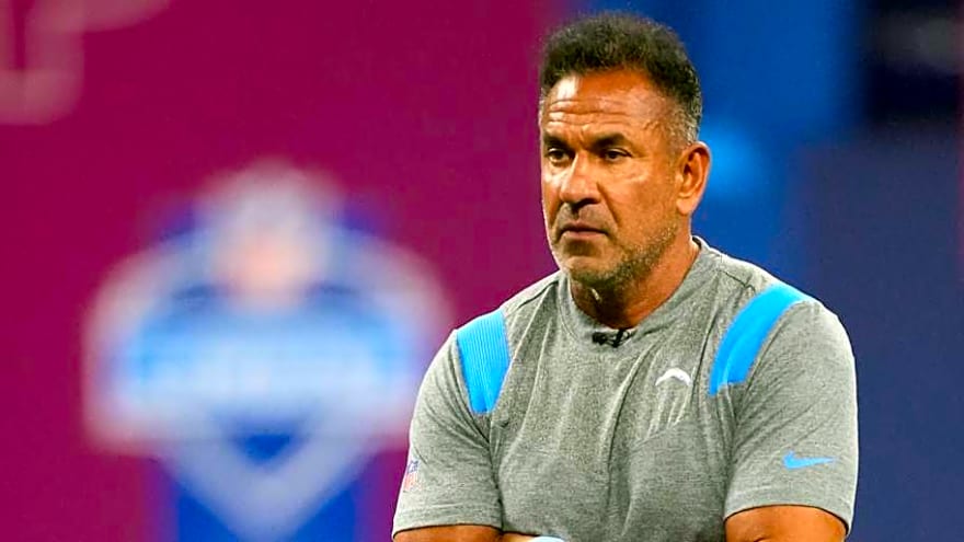 Chargers WR Coach Sanjay Lal Spotted Getting Up-Close Look at NFL Combine Prospects