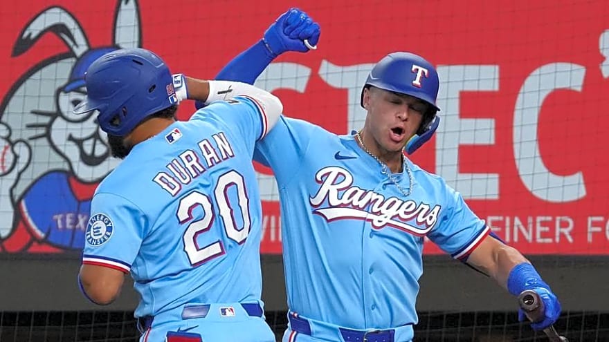 Logan O’Hoppe Pays Off Immediately for Rangers in AL Playoff Chase