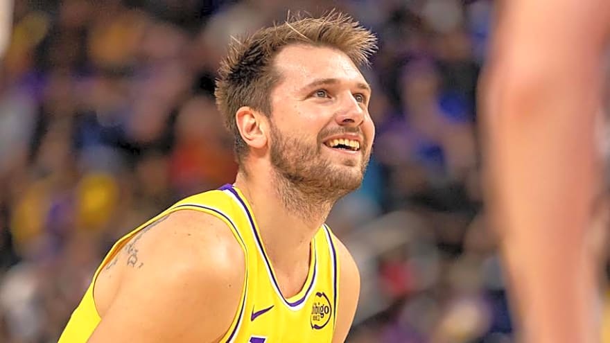 Lakers Luka Doncic Back in LA After Injury Treatment Ahead of Playoffs