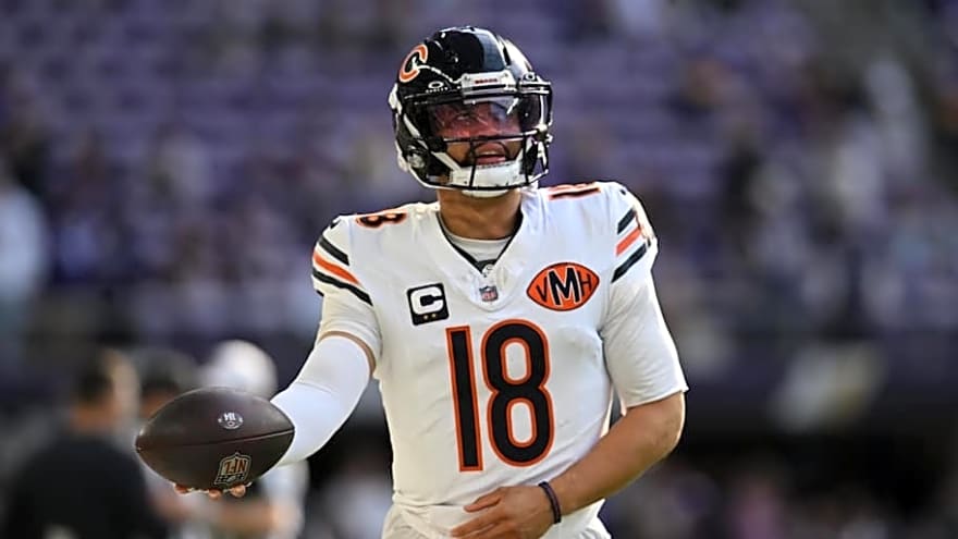 Cole Kmet names Caleb Williams&#39; biggest improvement under Ben Johnson