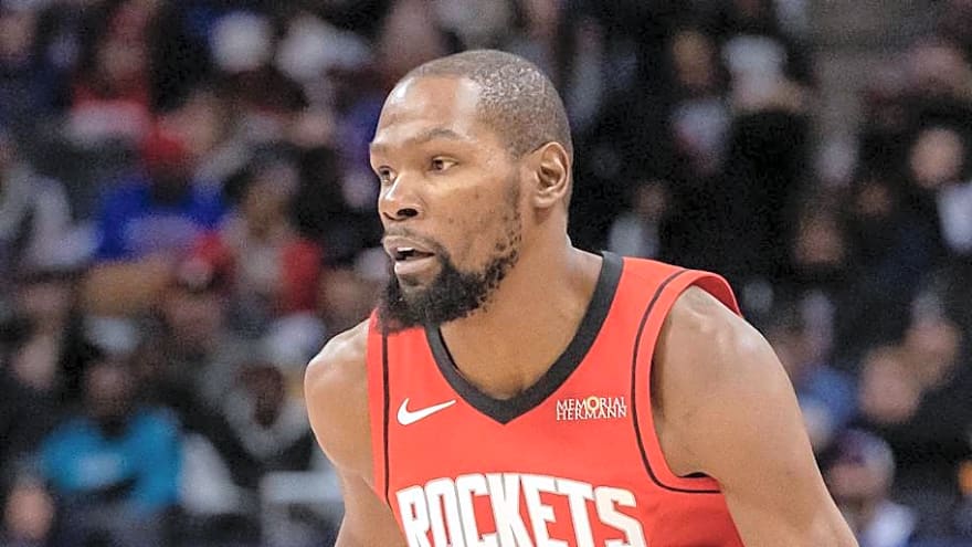 Yahoo Sports Tabs Kevin Durant as Rockets' Midseason MVP