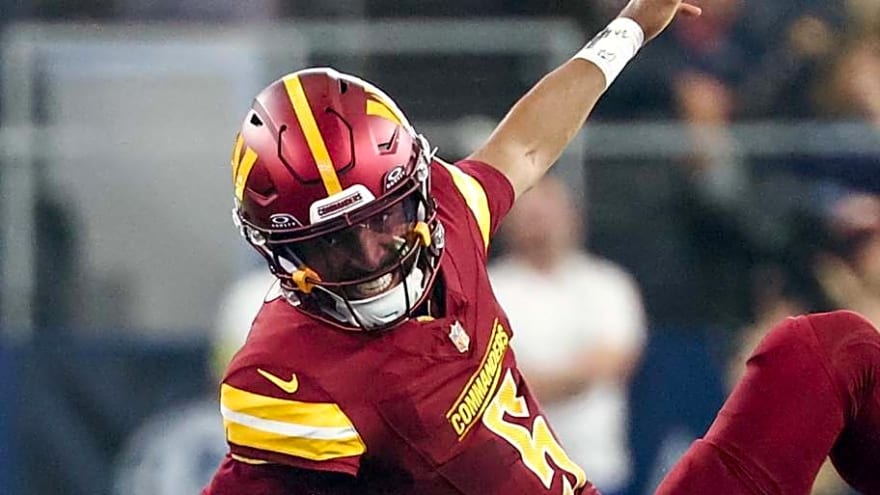 Commanders head coach shares Jayden Daniels injury update after Cowboys game