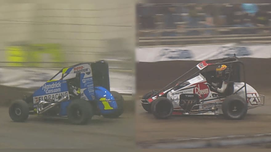 Bell, Larson Score Victories Monday at Chili Bowl Nationals