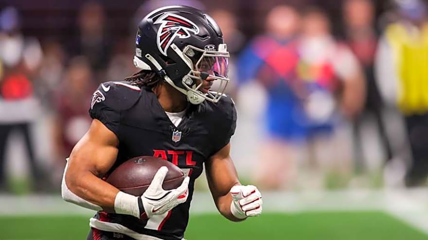 Bijan Robinson Reacts to Kevin Stefanski as Falcons Head Coach