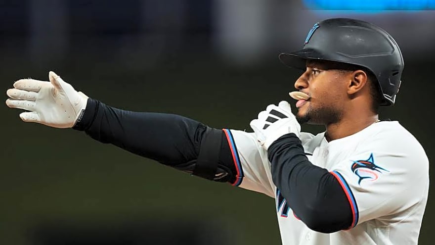 Xavier Edward Proving to Marlins Improvement in Key Hitting Matchup