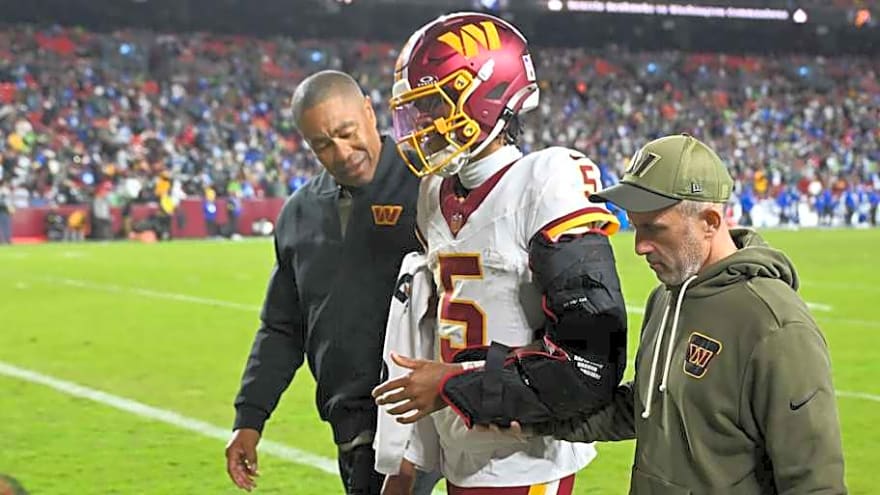 The Commanders enter Week 10 in far worse injury shape than the Lions