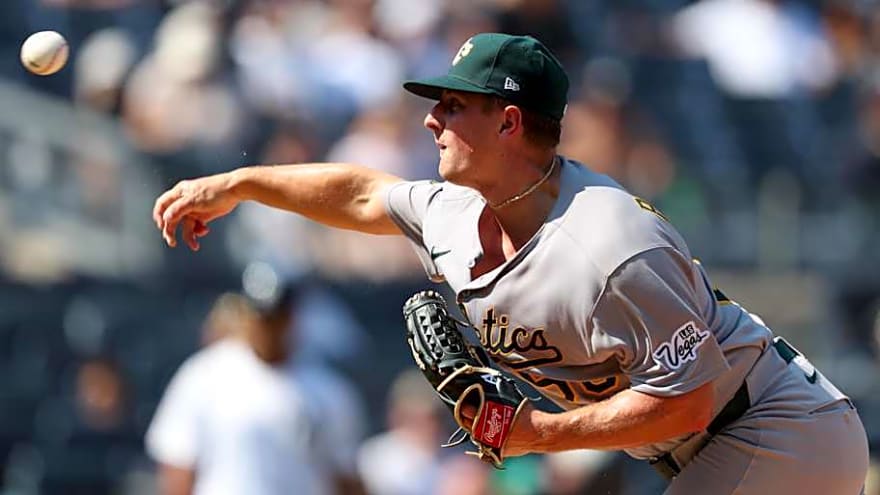 A&#39;s May Add Rookie to Rotation Coming Out of the Break