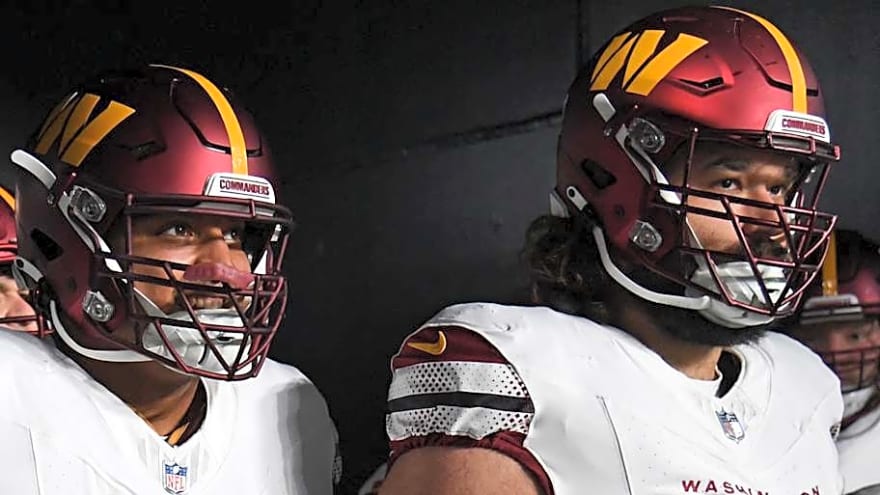 Commanders&#39; offensive line ranking might just surprise you