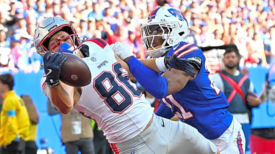 Efton Chism's 'Snag of the Year' Helps Patriots Grab Important Division Win