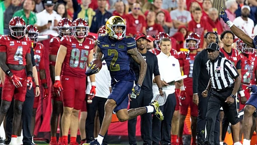 Three takeaways from Wisconsin's 41-13 loss to No.4 Notre Dame at Lambeau Field