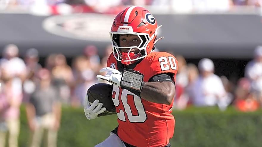 Georgia Football Running Back Finally Gets Big Moment