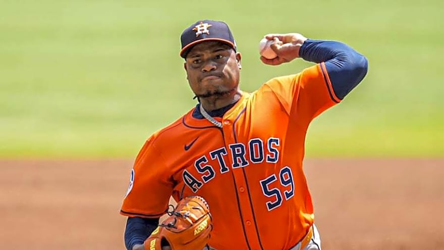 Former Astros Ace Framber Valdez Wants To Participate In WBC