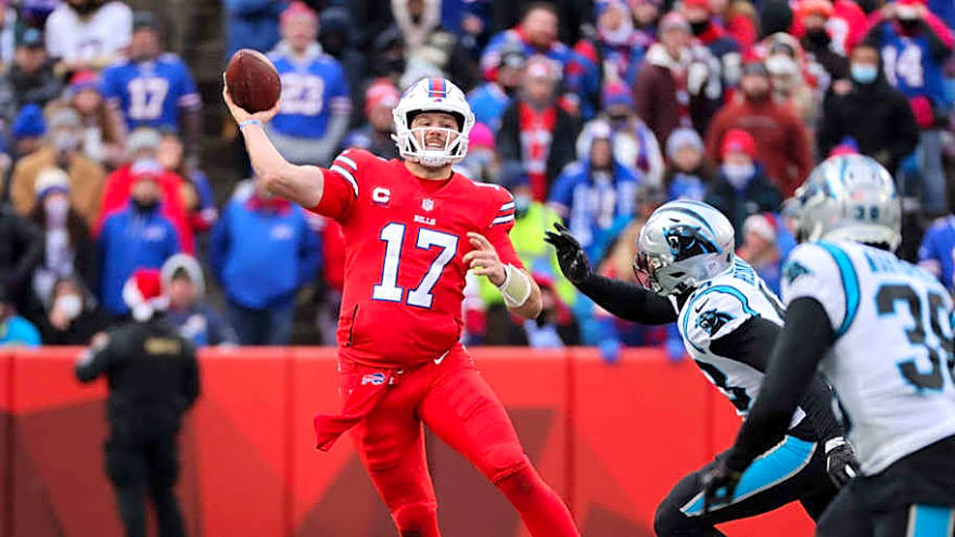 Bills&#39; Josh Allen puts perfect record off back-to-back losses on line vs. Panthers