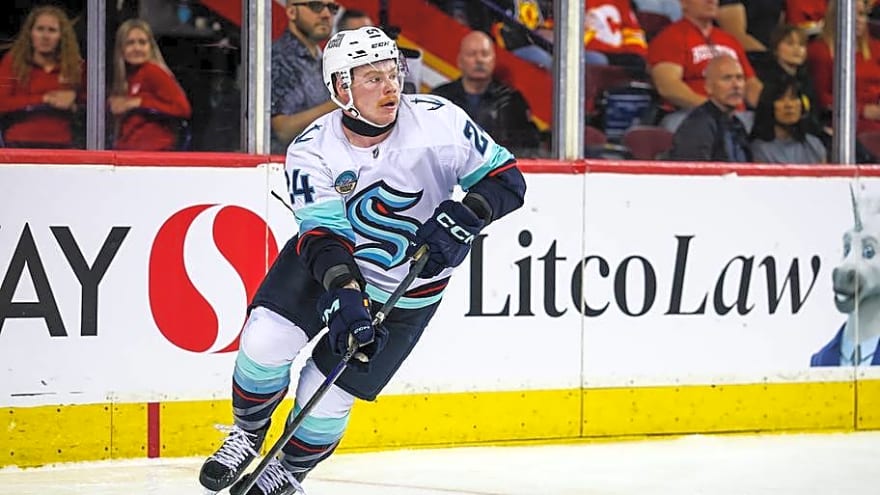 Kraken recall rookie defenseman ahead of last game on East Coast road trip